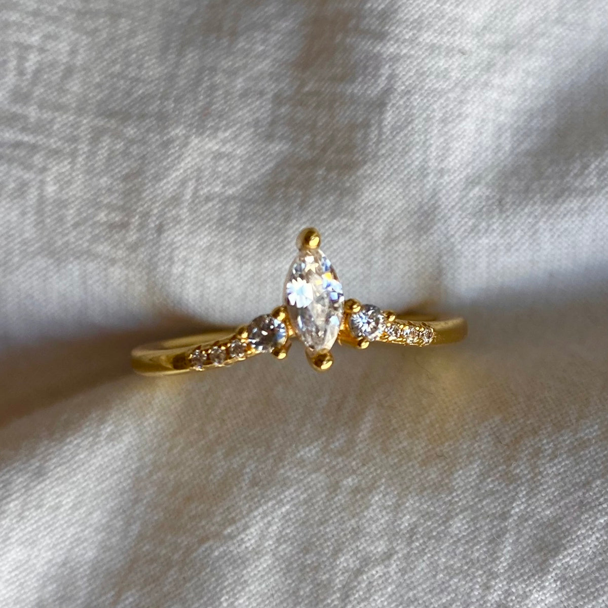 Marquise Stone Ring