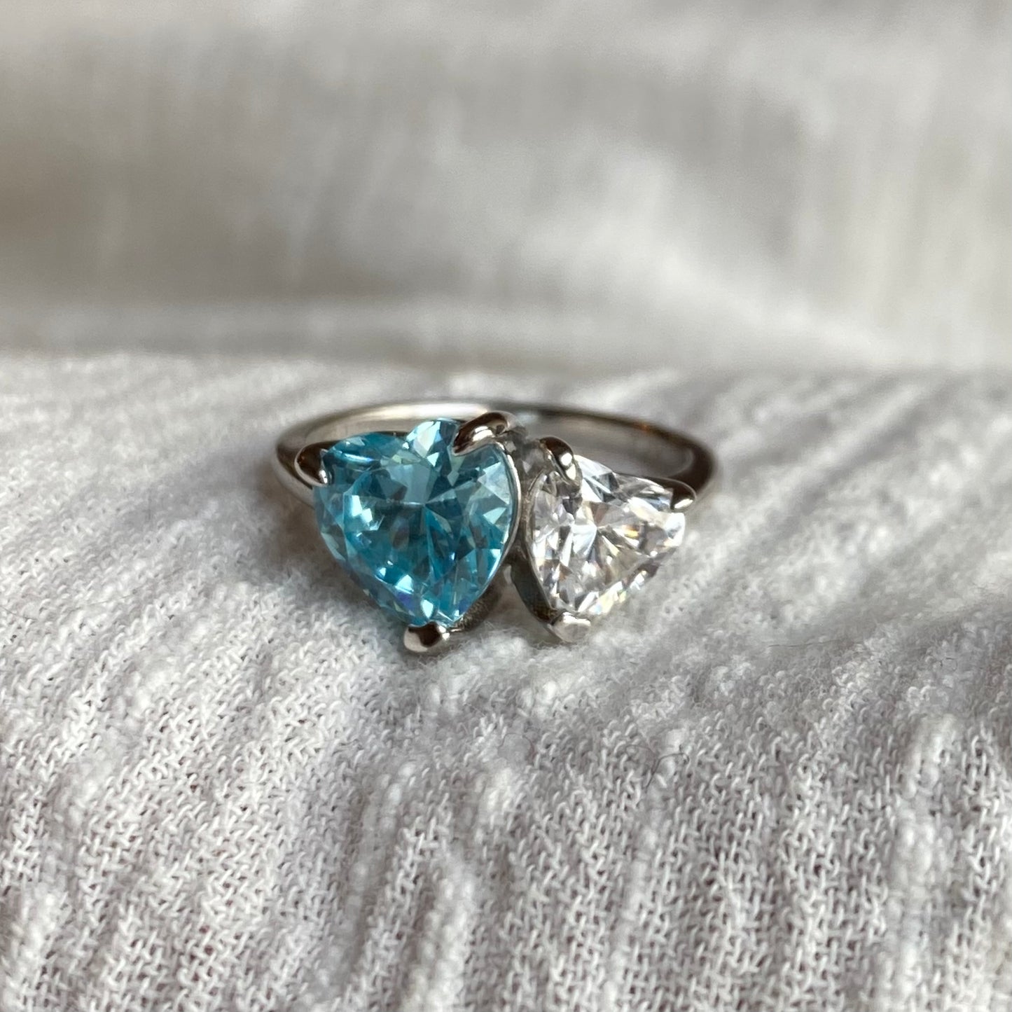 Heart on Hearts Ring