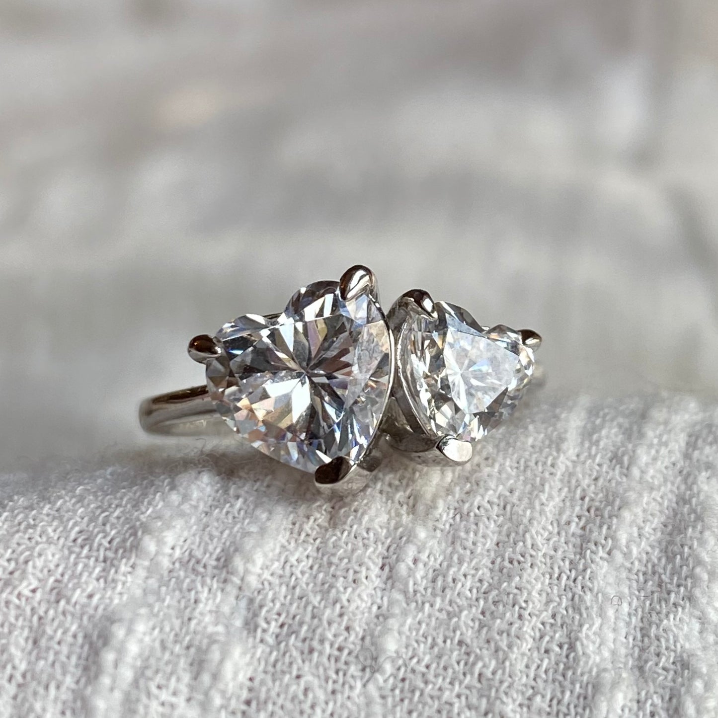 Heart on Hearts Ring