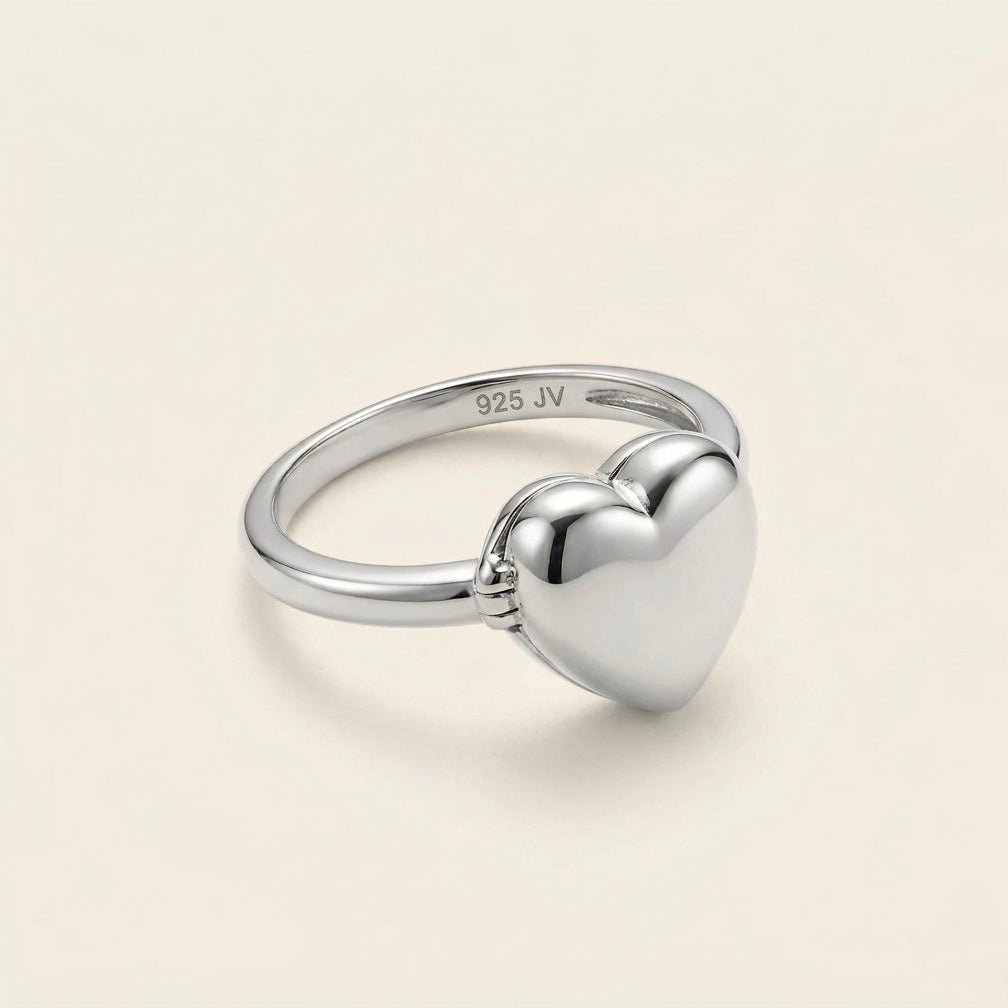 Sentiment Locket Ring
