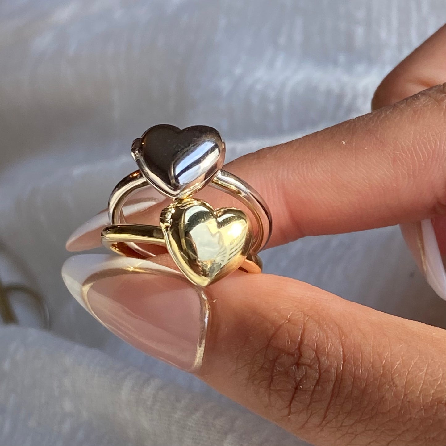 Sentiment Locket Ring
