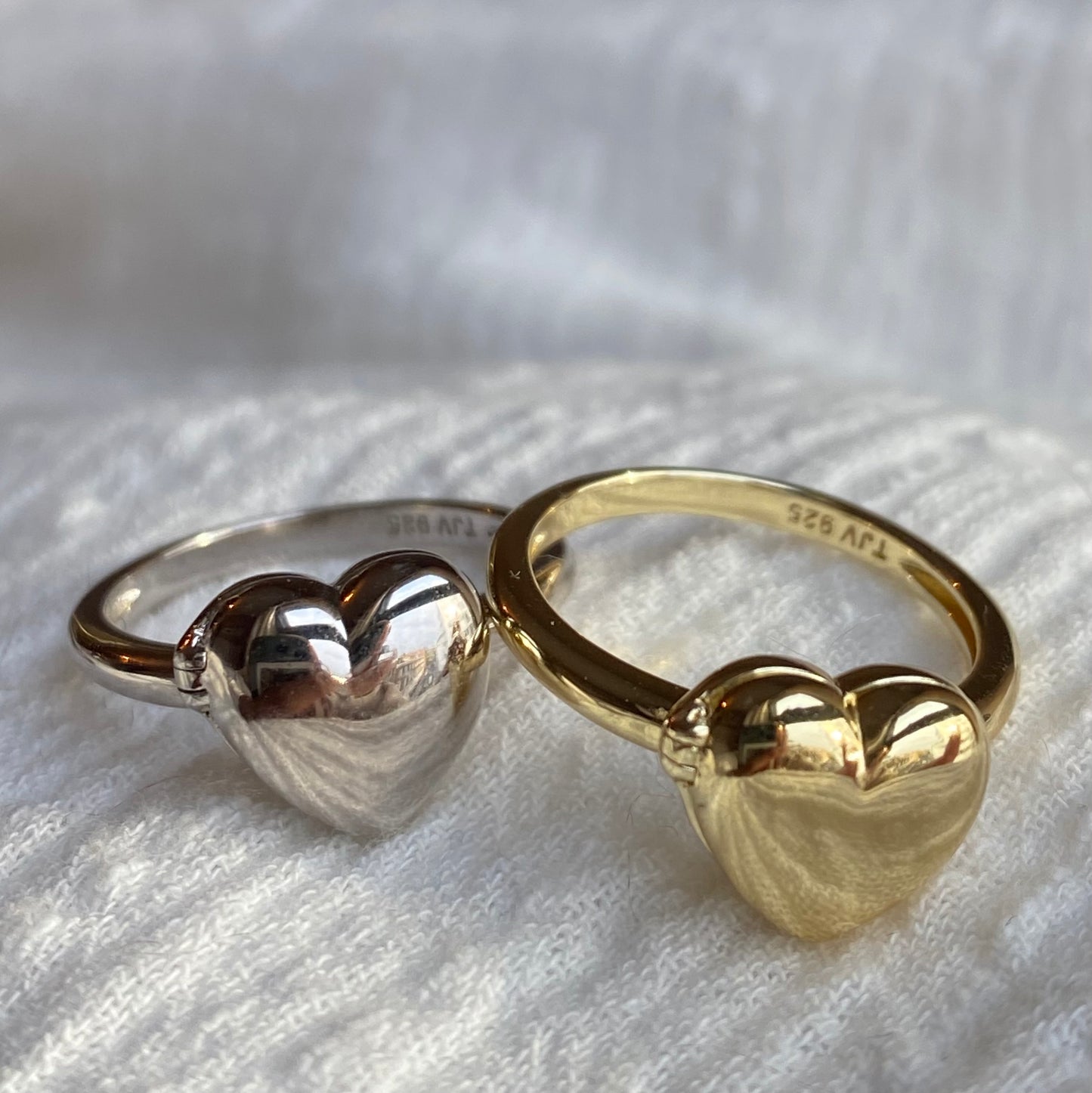 Sentiment Locket Ring