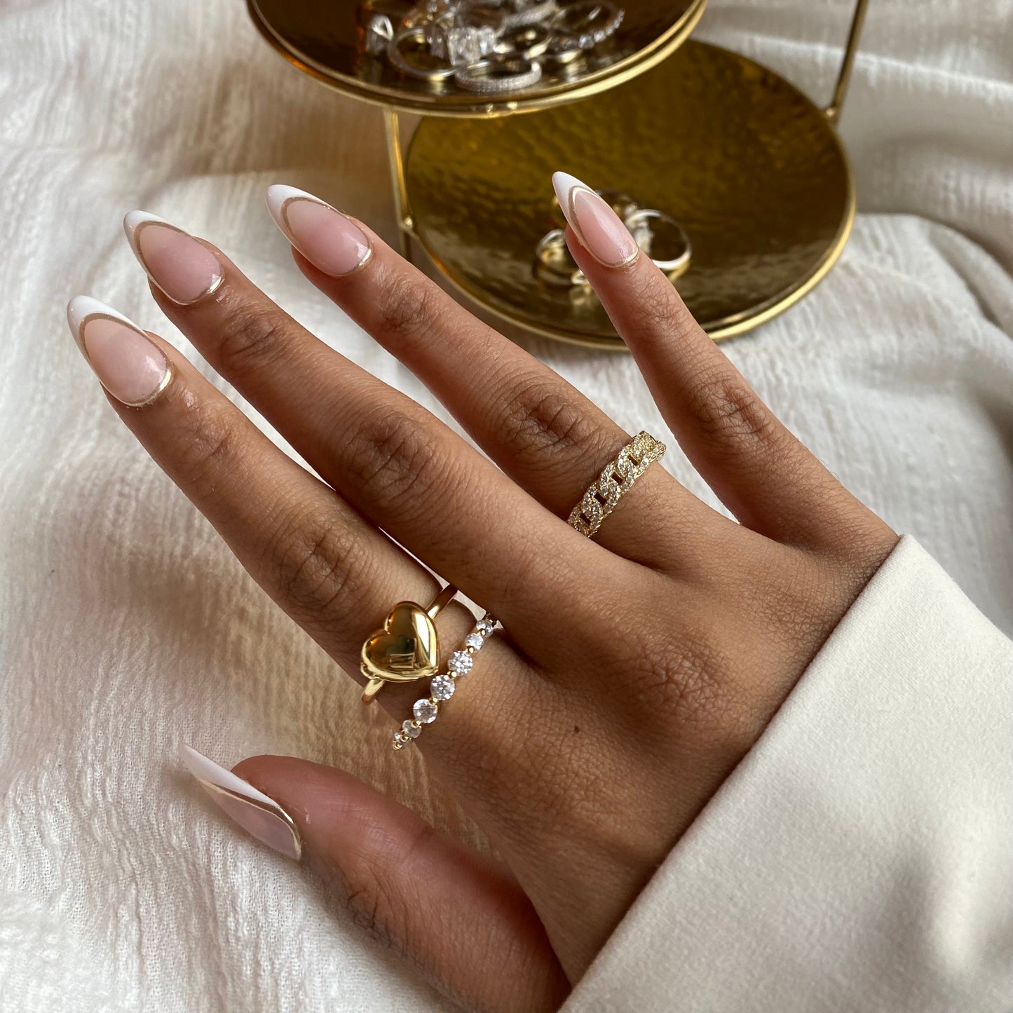 Sentiment Locket Ring